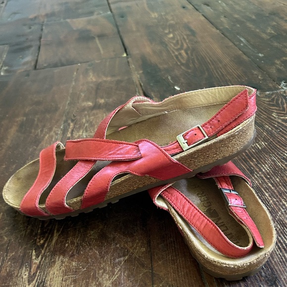 Haflinger EMMA Sandal Womens 8.5 Leather Comfort Shoes - Picture 2 of 6